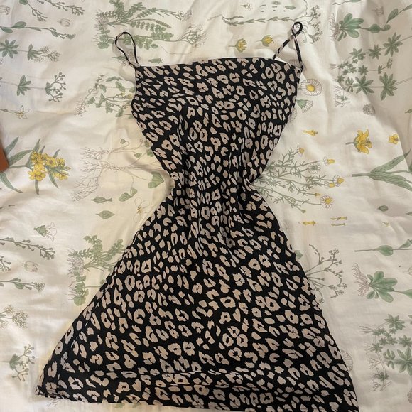 Black and white Cheeta print slip dress! - Picture 11 of 14